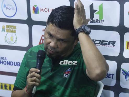 Fernando Molina se señaló cómo el culpable de la goleada de Olimpia al CD Choloma. (Foto: Neptalí Romero)