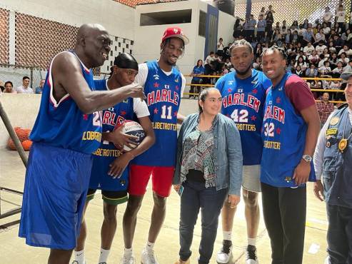 Los basquetbolistas estadounidenses suelen realizar shows a nivel internacional.