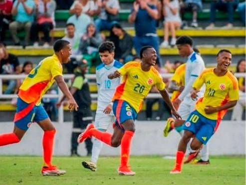 Colombia le ganó los dos partidos a Honduras de cara al Premundial Sub-20.