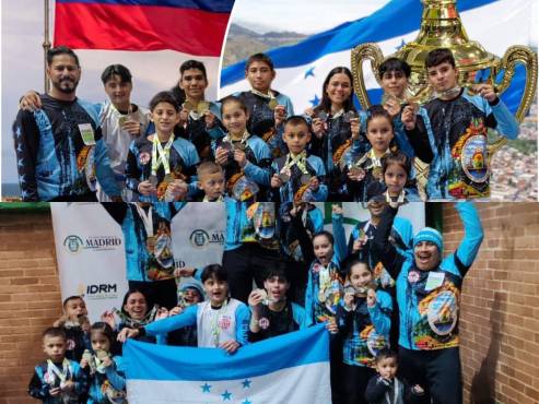 Honduras dio el bombazo en el festival internacional de karate en Colombia.