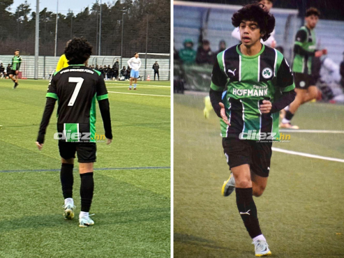 Chirinos debutó con los “Tréboles” en la derrota 5-3 ante el TSV 1860 München.