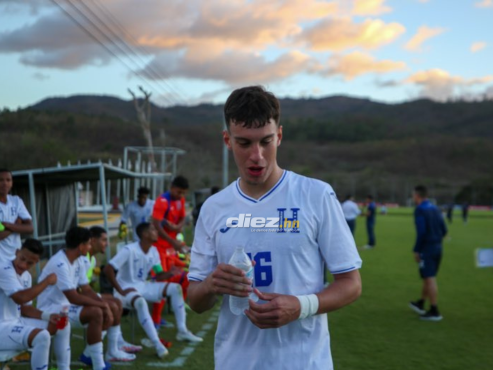 Valerio Marinacci fue titular en el triunfo de Honduras sobre República Dominicana en el Centro de Alto Rendimiento José Rafael Ferrari. FOTO: Andro Rodríguez.