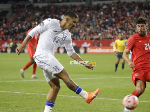 ¡Duro revés! Honduras cae sin mostrar mucho ante Canadá y se despide del Final Four de la Nations League