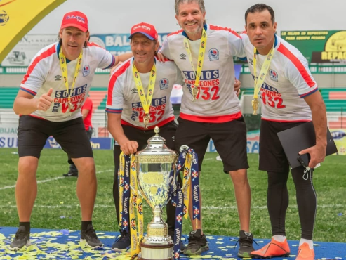 Pedro Troglio ha ganado los últimos cinco de los seis campeonatos de la Liga Nacional de Honduras.