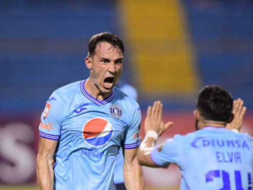 Gonzalo Klusener vistió los colores del Motagua en la Liga Nacional de Honduras.