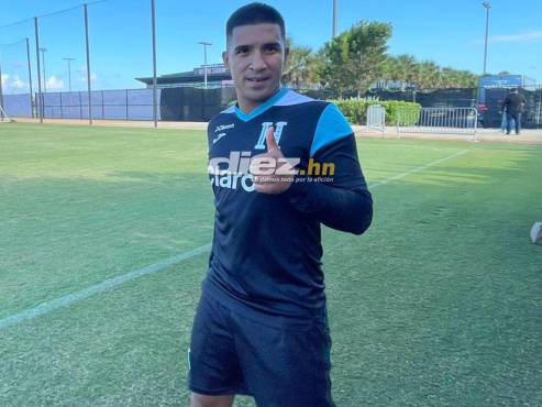 Michaell Chirinos entrenó con normalidad este martes en la Camcha 5 de la sede del Inter Miami.