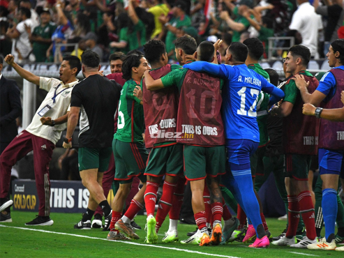 Los aztecas están aplastando a Honduras en la jornada 1 de la Copa Oro 2023.