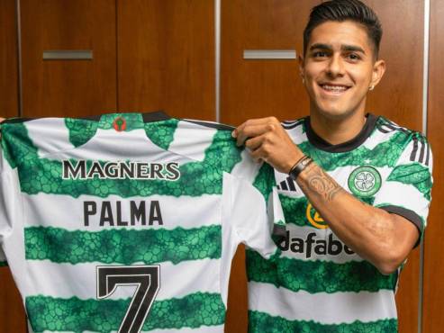El delantero hondureño usará el dorsal “7” con los colores del Celtic de Escocia.