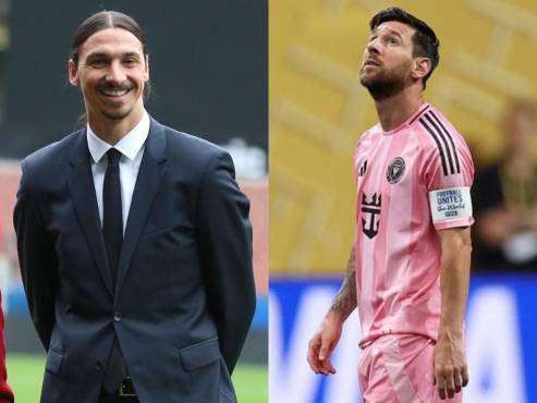 Zlatan no tuvo piedad y atizó con todo contra los futbolistas del Inter Miami, excepto a Messi.