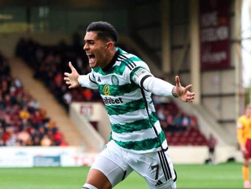 Luis Palma viene de endosar su primera diana con los colores del Celtic de la primera división de Escocia.