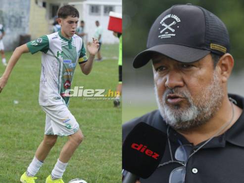 Charly Zúniga es el descubridor de Jefferson, la joya de las Ligas Menores de San Pedro Sula. FOTOS: Neptalí Romero.