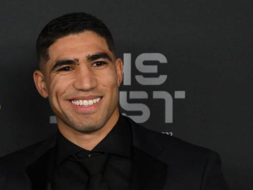 Achraf Hakimi recibe esta noticia mientras estaba en los Premios The Best.