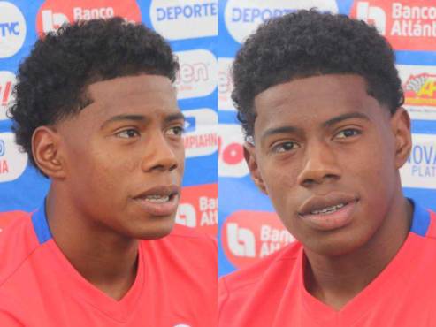 Dereck Moncada atendió la conferencia de prensa en el Centro de Alto Rendimiento José Rafael Ferrari. FOTO: ALEX PÉREZ.