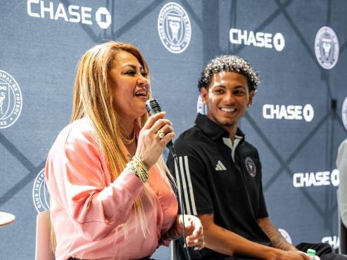 Alba Ochoa durante su participación en el evento.