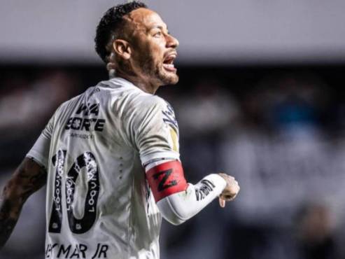 Neymar se encaró con un aficionado del Santos en el último partido.