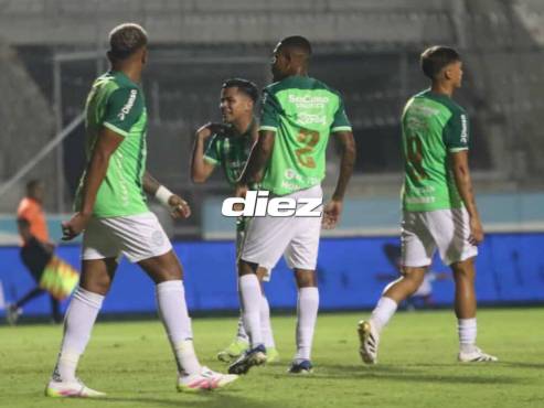 Marathón acarició el triunfo, pero Motagua los sorprendió. LENTE DIEZ capturó a los verdolagas reclamándose uno a otro al recibir el empate.