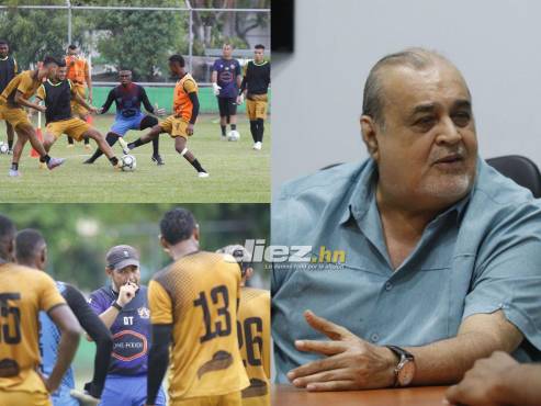 Lone trabajó a todo vapor de cara a la final ante Juticalpa. FOTOS: Neptalí Romero.