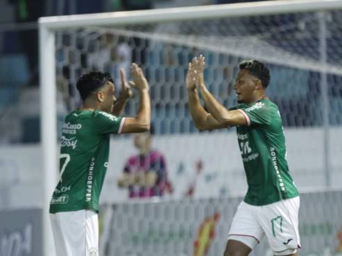 Marathón le dio un tremendo golpe al líder Real España en una noche magistral de Alexy Vega