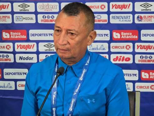 El técnico de Juticalpa FC se mostró muy decepcionado por la actitud de su equipo en la goleada de Olimpia.