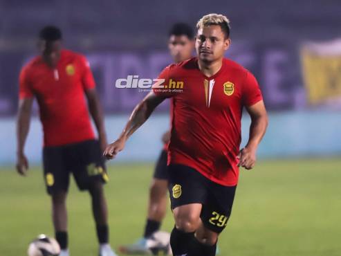 Así fue como llegó German El Patón Mejía al Real España hace un mes con más de 200 libras de peso.