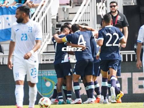 Guatemala venció 2-1 a Honduras en el Fort Lauderdale de Florida. FOTO: Mauricio Ayala.