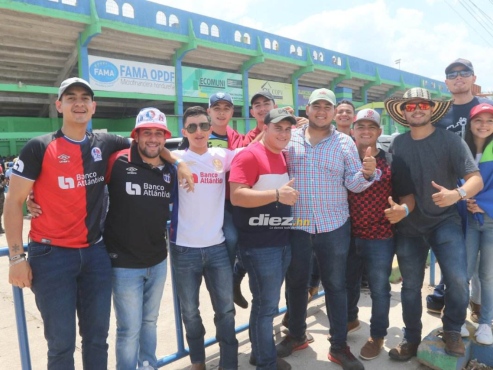 El Lente de DIEZ te compartirá las mejores postales de la final de ida entre Olancho FC-Olimpia. FOTO: Álex Pérez.
