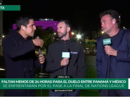 David Faitelson y su equipo de TUDN analizaron el duelo ante Panamá por las semifinales de la Nations League.
