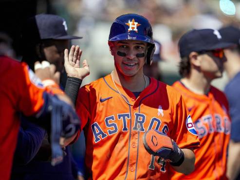Mauricio Dubón, pilar fundamental en el ascenso de nivel de los Astros de Houston, que apuntan a la postemporada