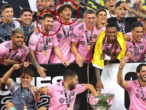 David Ruiz fue campeón de la Leagues Cup con Inter Miami de la mano de Messi.
