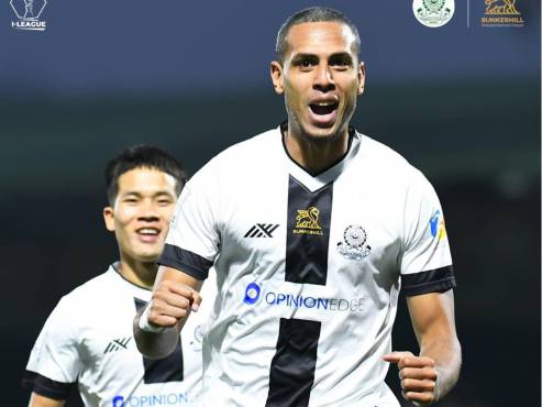 Eddie Hernández es de los máximos goleadores del fútbol de India.