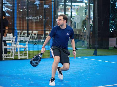 Mario Alejandro Faraj durante el inicio de la Copa Xiaomi.