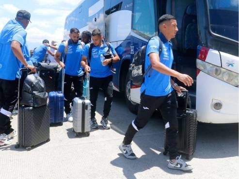 Así fue el arribo de Honduras al Aeropuerto Internacional Ramón Villeda Morales.