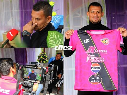 Gerson Argueta militó en Olimpia, pero el fútbol le está dando la revancha con el Génesis de Comayagua. FOTOS: Alex Pérez | Erick Castillo.