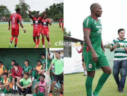 Marathón venció 1-2 al CD Choloma en amistoso disputado en la ciudad de “Las Maquilas”. FOTOS: Mauricio Ayala | Neptalí Romero.