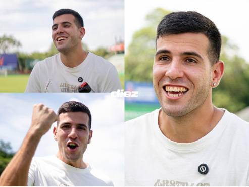 Nicolás Messiniti charló con DIARIO DIEZ tras su gran momento con Marathón. FOTOS: Mauricio Ayala.