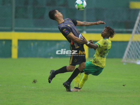 Parrillas One y Platense igualaron 0-0 en el Estadio Luis Girón de La Lima. FOTO: Neptalí Romero.