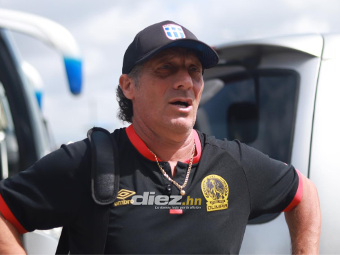 El técnico de Olimpia comandó la delegación “Merengue” hacia Estados Unidos. FOTO: Mauricio Ayala.