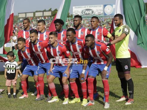 Olimpia ya levantó un título en el estadio Yankel Rosenthal de San Pedro Sula.