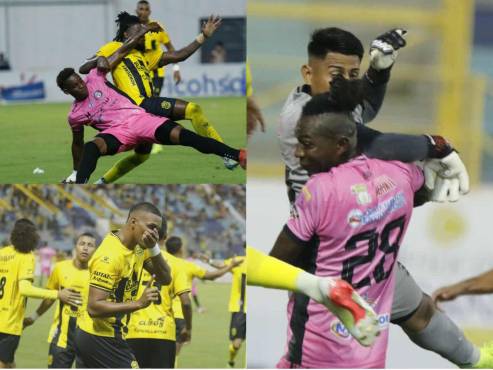 Real España vapuleó 3-0 al CD Choloma por la jornada 15 del Apertura 2025. FOTOS: NEPTALÍ ROMERO.