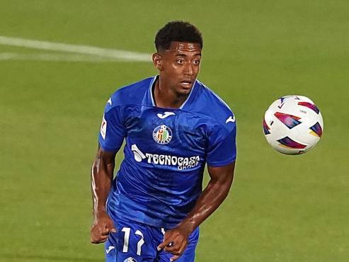 Siete partidos tiene el Choco Lozano con el Getafe. En la liga española solo ha sumado 87 minutos.