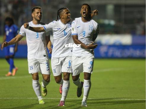 Honduras está goleando a Haití en la Eliminatoria Mundialista de Concacaf. FOTOS: EMILIO FLORES | MARVIN SALGADO | MAURICIO AYALA.