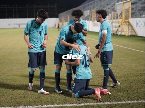 Honduras vapuleó 5-0 a Belice en el primero de dos amistoso en San Pedro Sula. FOTO: Mauricio Ayala.