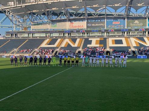 Motagua y Olimpia se juegan un partidazo en Philadelphia y al final empatan con dos golazos de por medio