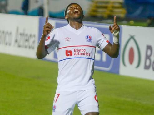 Alberth Elis ya anotó su primer gol tras la dura lesión sufrida en Francia y fue ante los Lobos UPNFM.