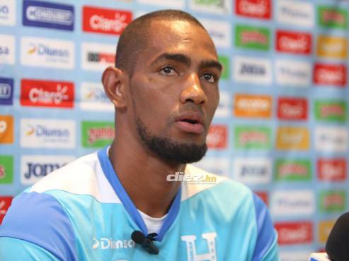Jerry Bengtson reveló que le gustaría formar parte de la Selección de Honduras en el repechaje ante los ticos. FOTO: Andro Rodríguez.