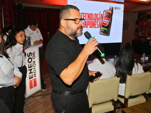 Ángel Obregón, representante de ENEOS.