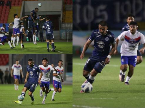 Motagua recibió al FIRPO en su primer amistoso de pretemporada. FOTOS: Emilio Flores.