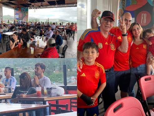 Finca 8 vibró con los espectadores españoles que vivieron a tope la gran final de la Eurocopa.