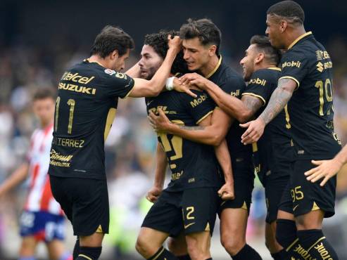 Pumas marcha en la posición 13 de la Liga MX.