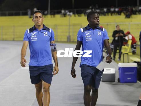 Dennis Meléndez y Raúl García, dos de los descartes de Honduras.